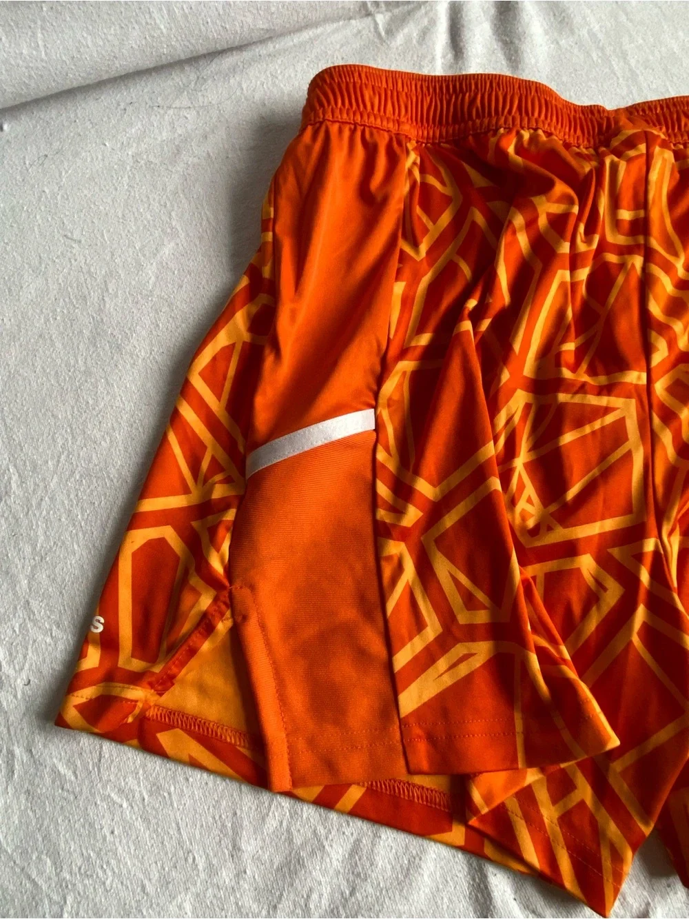 adidas Condivo 22 Goalkeeper, Bright Orange Athletic Shorts SZ L